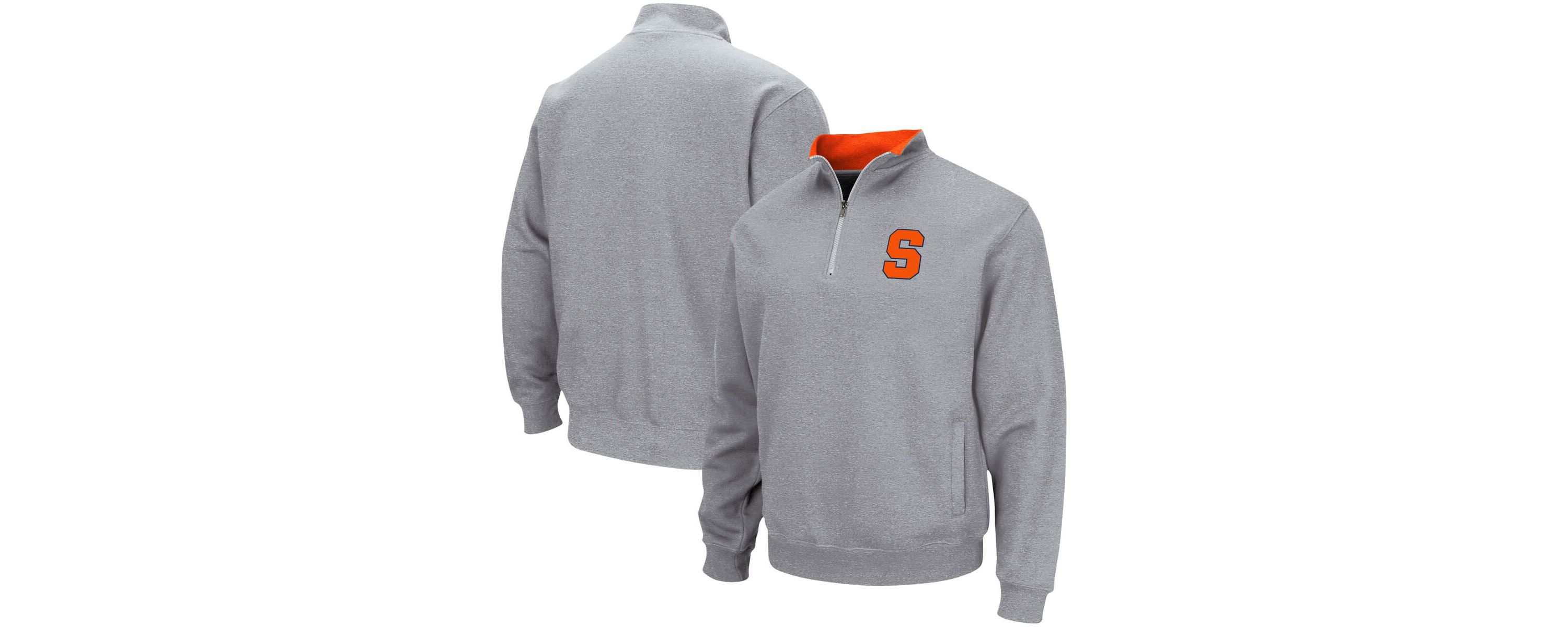 Syracuse Orange NCAA ed Syracuse Tortugas Team Logo Quarter-Zip Jacket
