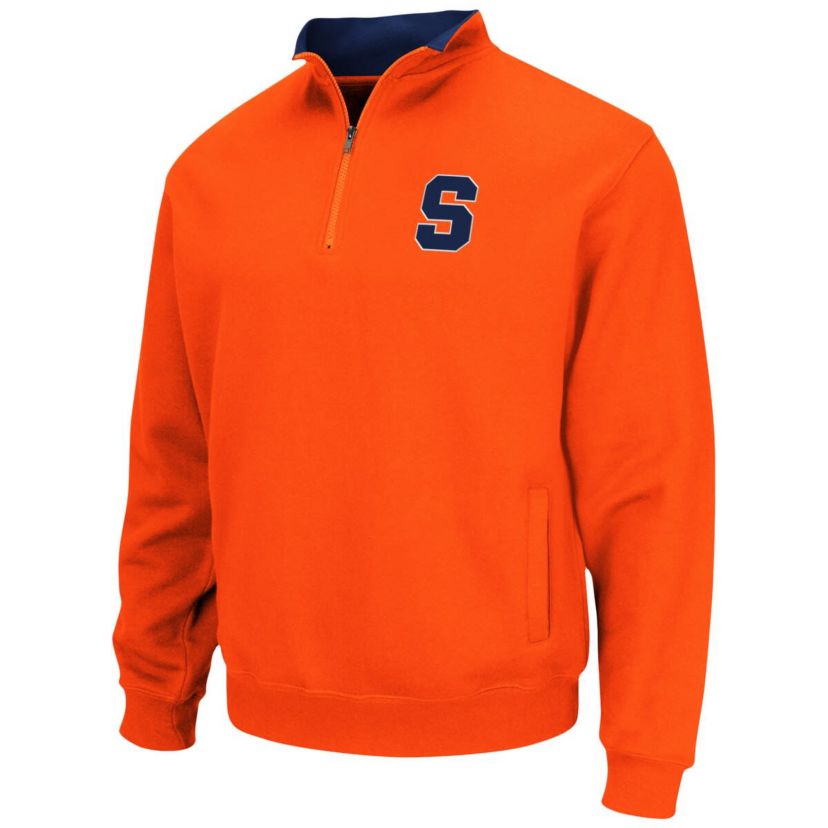 Syracuse Orange NCAA Syracuse Tortugas Team Logo Quarter-Zip Jacket