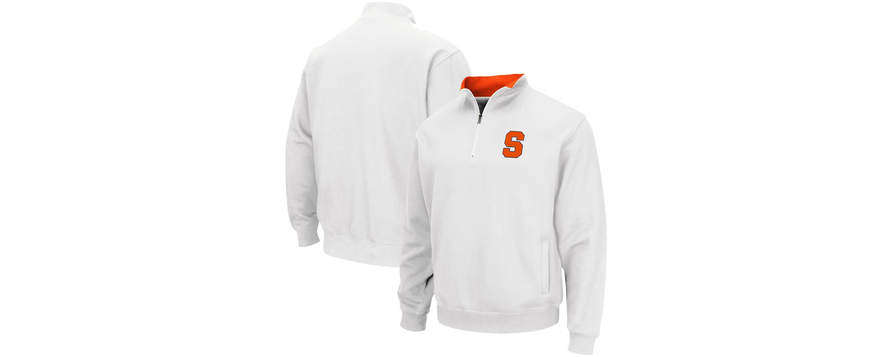 Syracuse Orange NCAA Syracuse Tortugas Team Logo Quarter-Zip Jacket