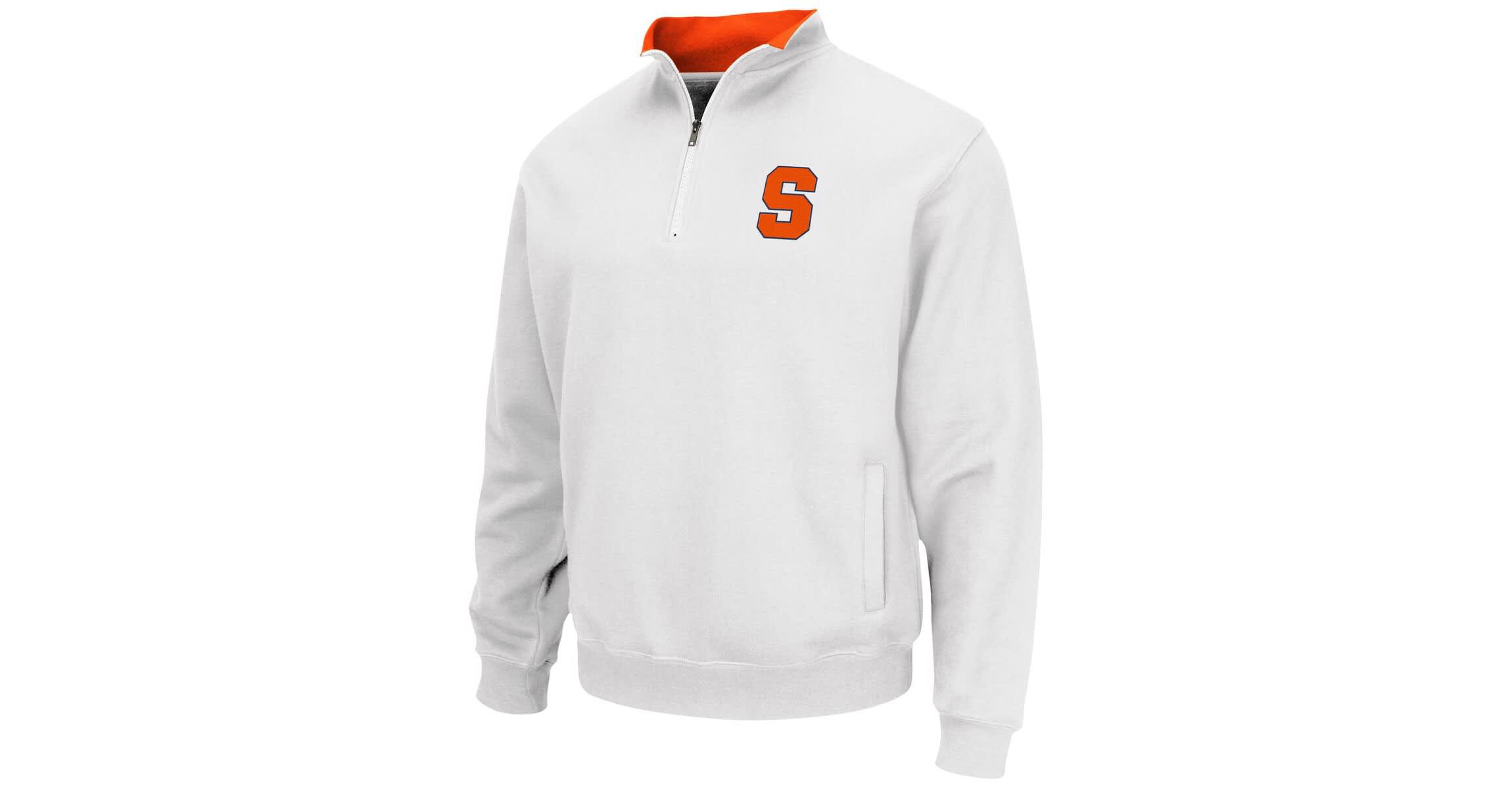 Syracuse Orange NCAA Syracuse Tortugas Team Logo Quarter-Zip Jacket