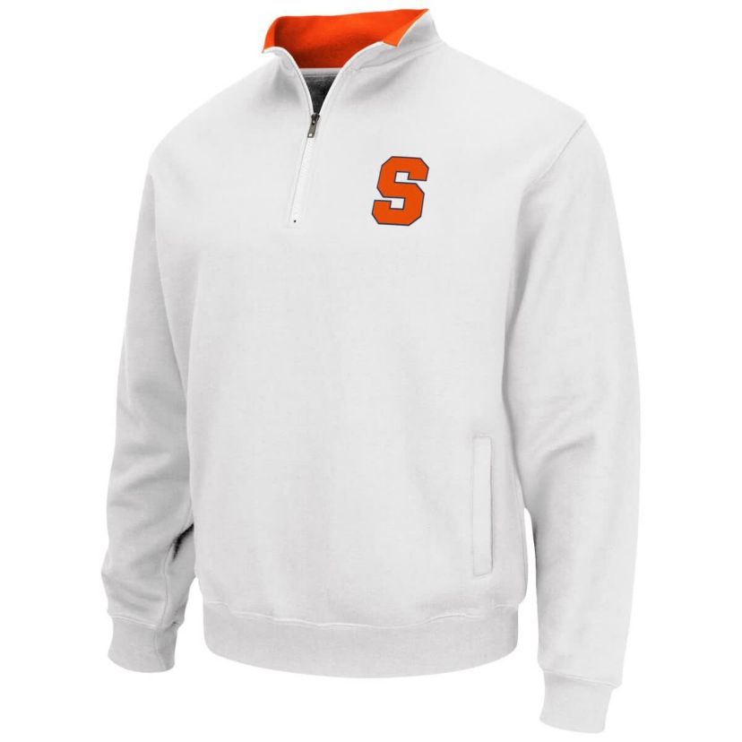 Syracuse Orange NCAA Syracuse Tortugas Team Logo Quarter-Zip Jacket