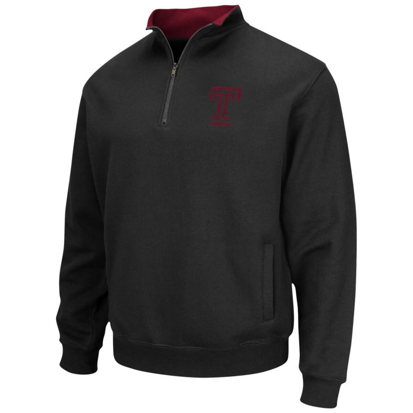 NCAA Temple Owls Tortugas Team Logo Quarter-Zip Jacket