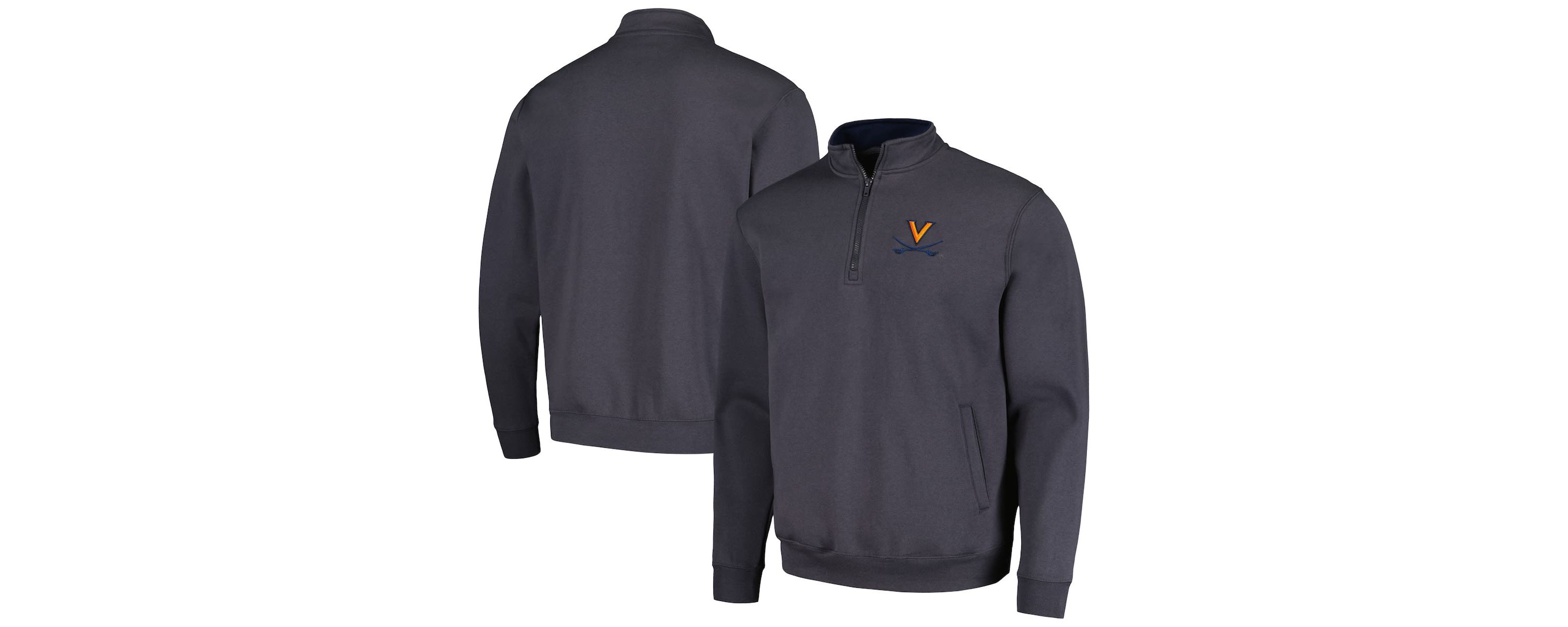 NCAA Virginia Cavaliers Tortugas Team Logo Quarter-Zip Jacket