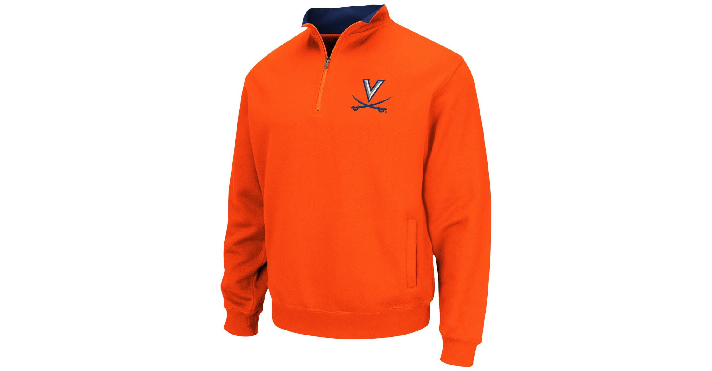 NCAA Virginia Cavaliers Tortugas Team Logo Quarter-Zip Jacket