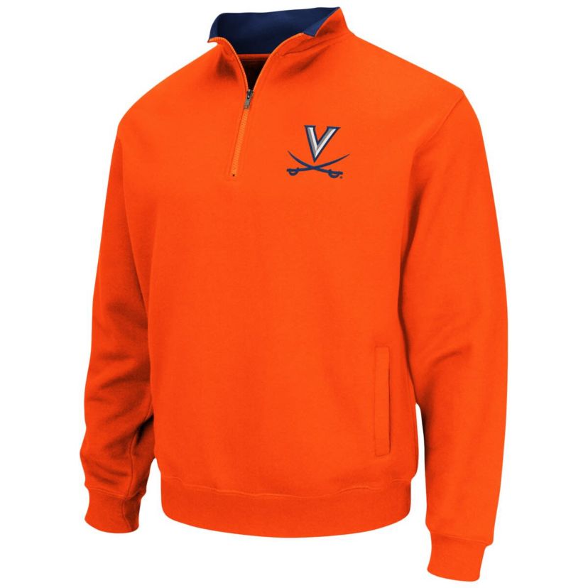 NCAA Virginia Cavaliers Tortugas Team Logo Quarter-Zip Jacket