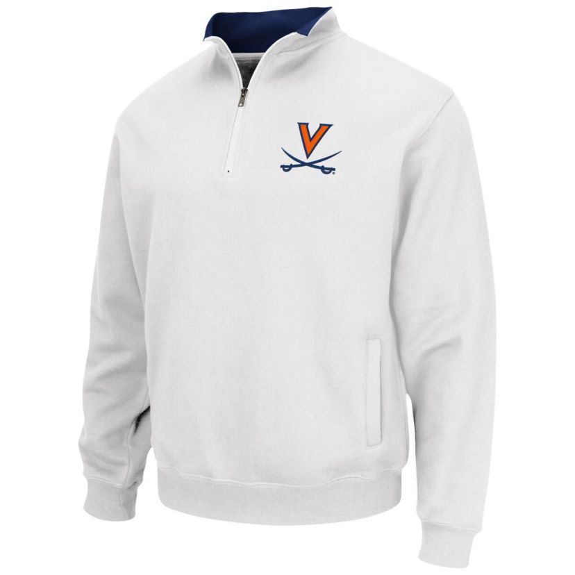 NCAA Virginia Cavaliers Tortugas Team Logo Quarter-Zip Jacket