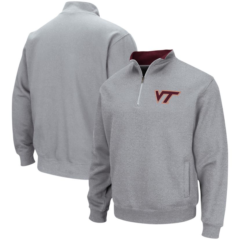 NCAA ed Virginia Tech Hokies Tortugas Team Logo Quarter-Zip Jacket