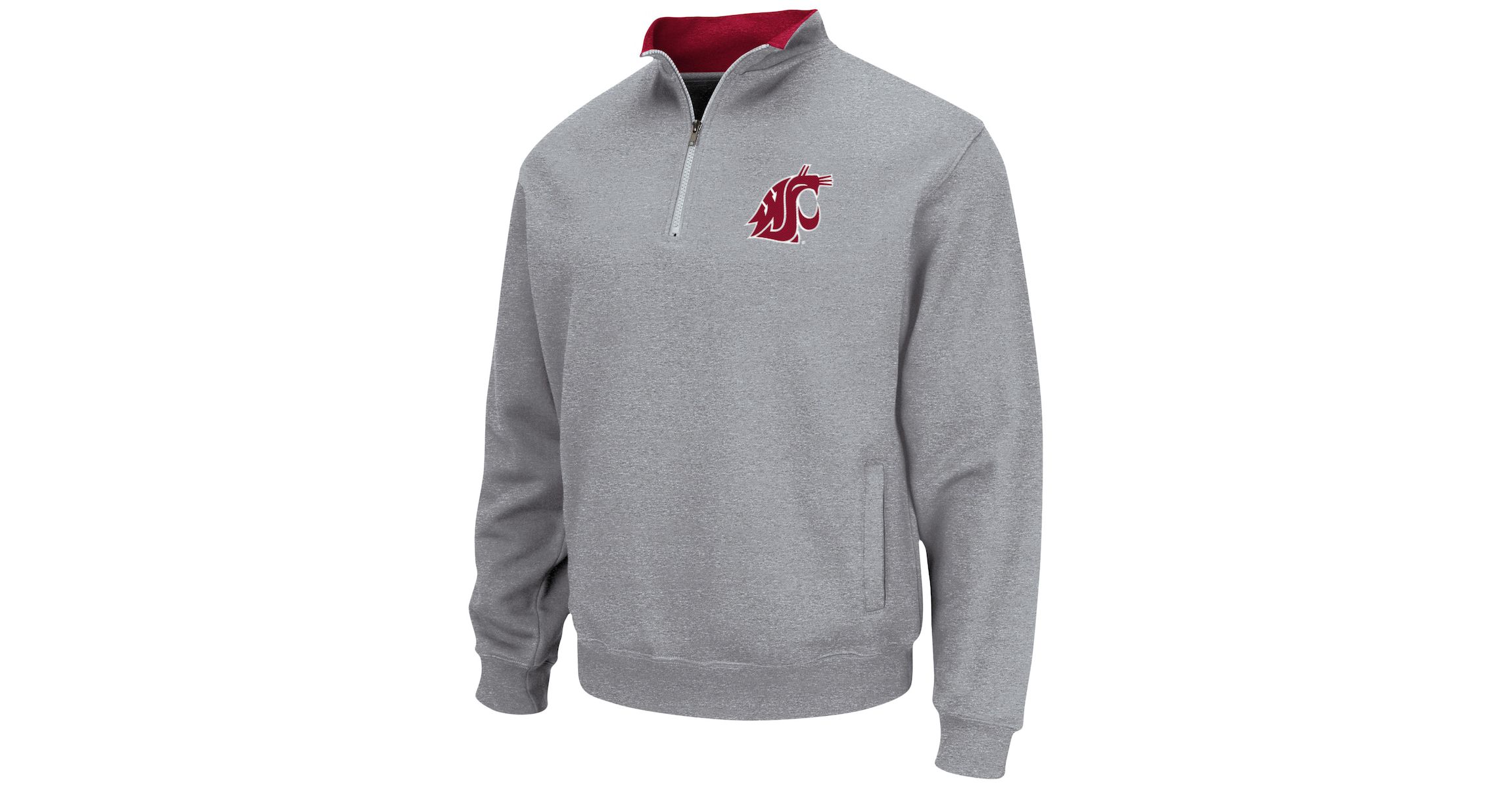 NCAA ed Washington State Cougars Tortugas Team Logo Quarter-Zip Jacket