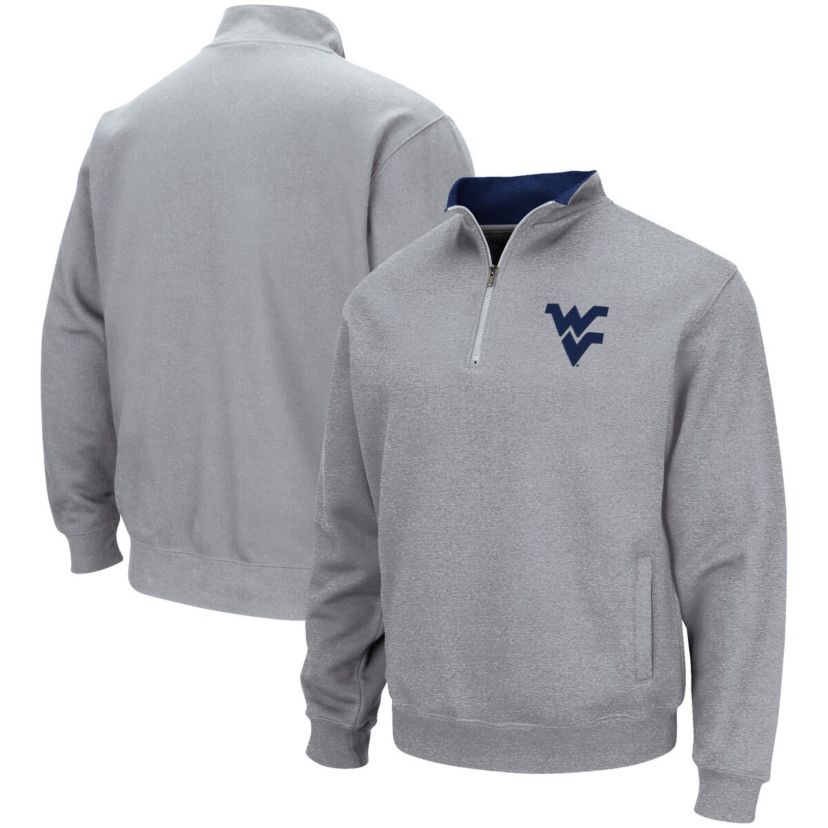 NCAA ed West Virginia Mountaineers Tortugas Team Logo Quarter-Zip Jacket