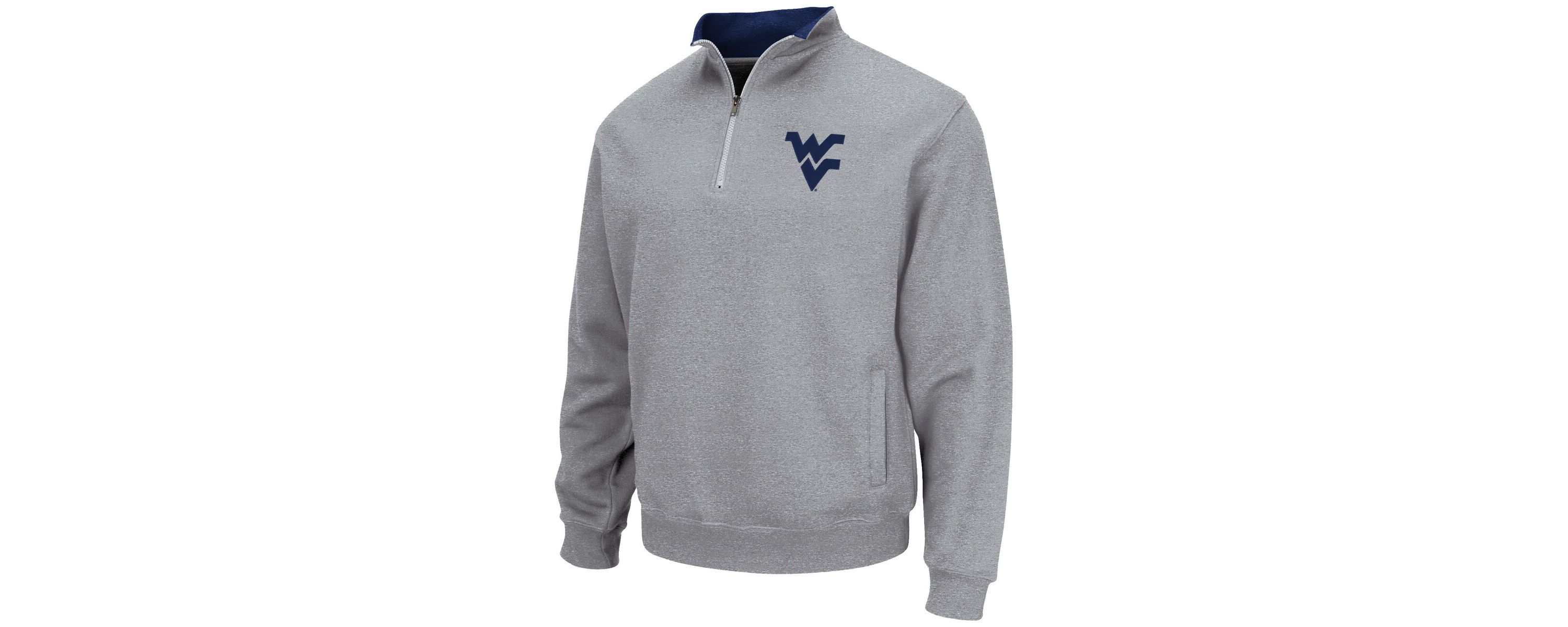 NCAA ed West Virginia Mountaineers Tortugas Team Logo Quarter-Zip Jacket