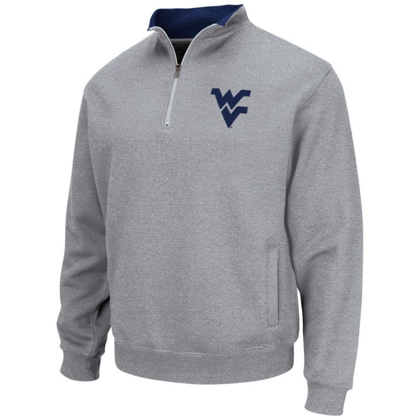 NCAA ed West Virginia Mountaineers Tortugas Team Logo Quarter-Zip Jacket