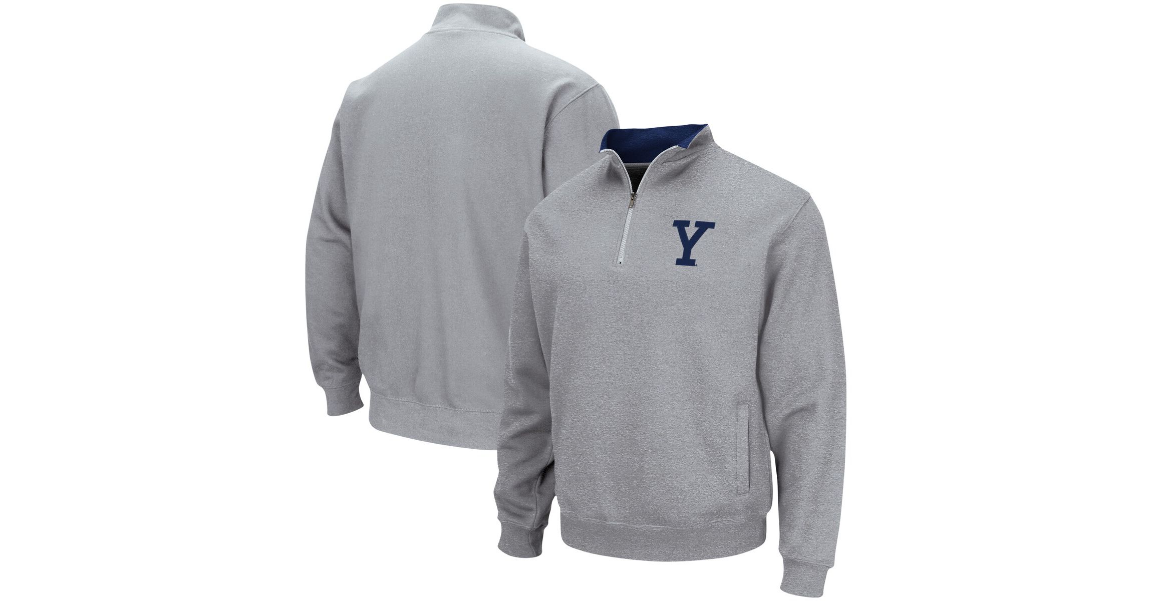 NCAA ed Yale Bulldogs Tortugas Team Logo Quarter-Zip Jacket