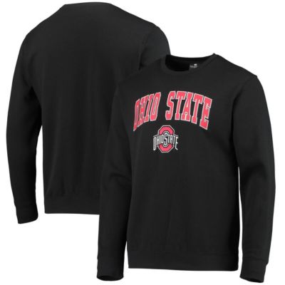 NCAA Ohio State Buckeyes Team Arch & Logo Tackle Twill Pullover Sweatshirt