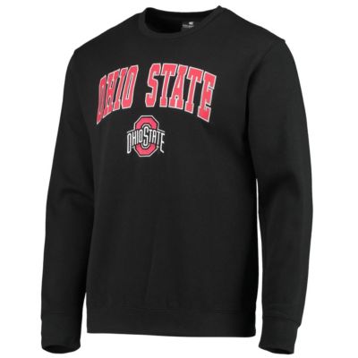 NCAA Ohio State Buckeyes Team Arch & Logo Tackle Twill Pullover Sweatshirt