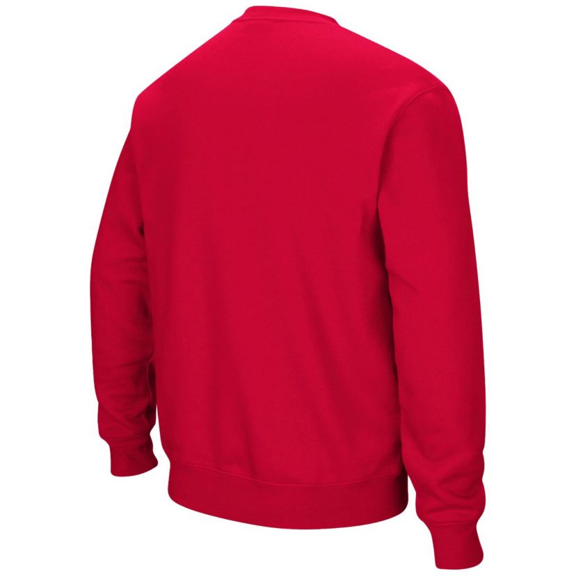 NCAA Ohio State Buckeyes Team Arch & Logo Tackle Twill Pullover Sweatshirt