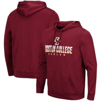 Colosseum Men's Boston College Eagles NCAA Boston NCAA Eagles Lantern Pullover Hoodie, 2XL