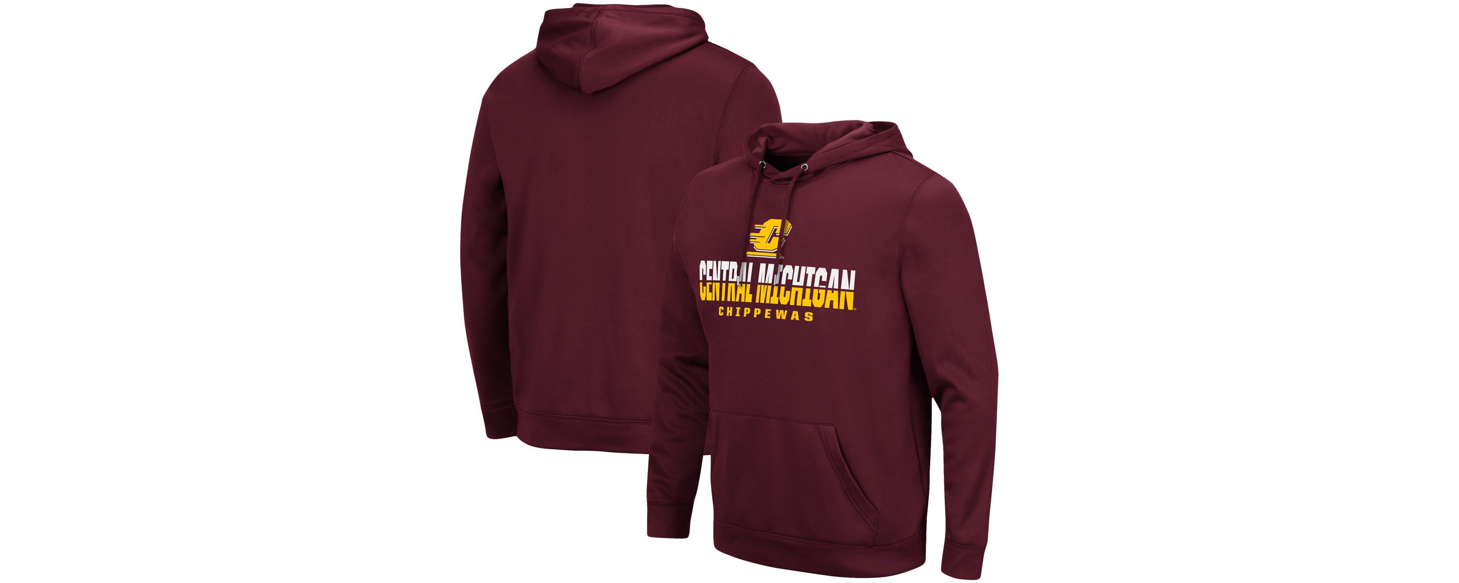 Central Michigan Chippewas NCAA Cent. Michigan Chippewas Lantern Pullover Hoodie