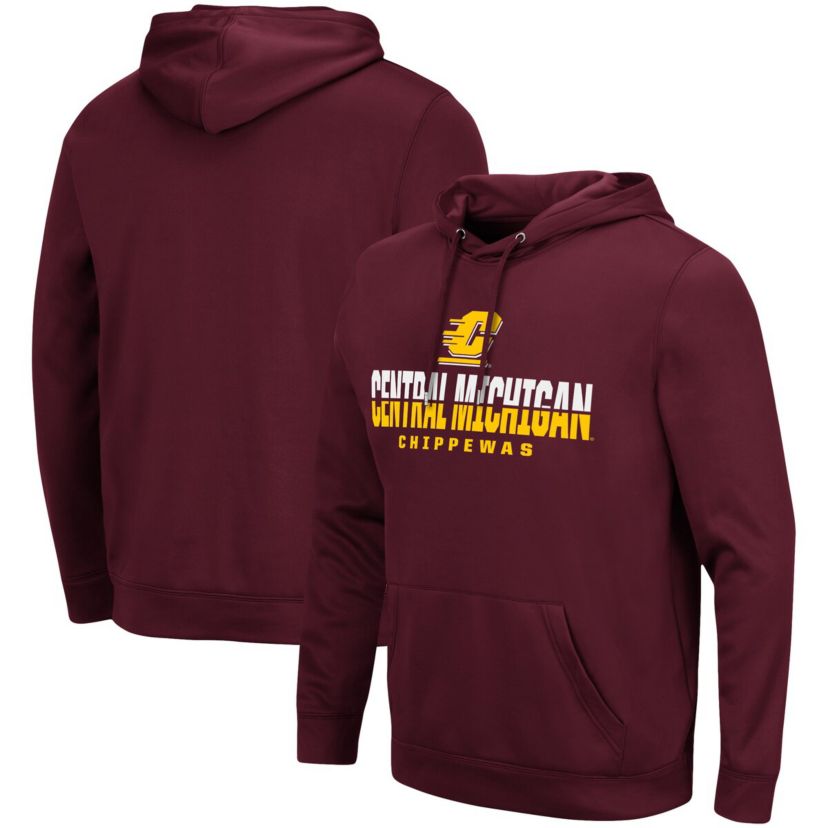 Central Michigan Chippewas NCAA Cent. Michigan Chippewas Lantern Pullover Hoodie