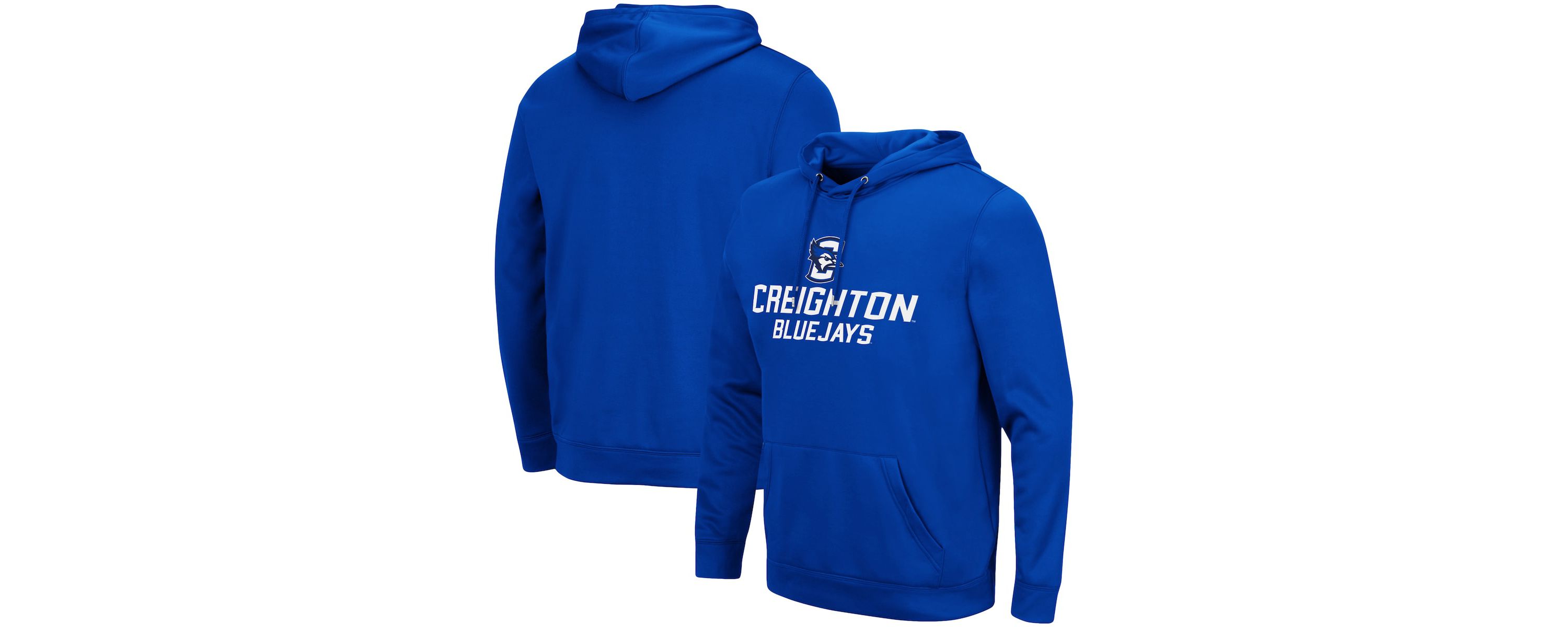 Creighton University Bluejays NCAA Creighton Bluejays Lantern Pullover Hoodie