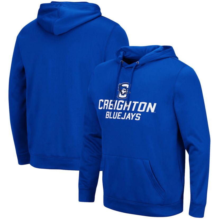 Creighton University Bluejays NCAA Creighton Bluejays Lantern Pullover Hoodie
