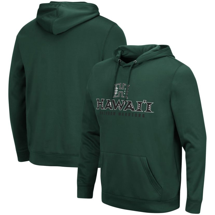 Hawaii Rainbow Warriors NCAA Hawaii Warriors Lantern Pullover Hoodie