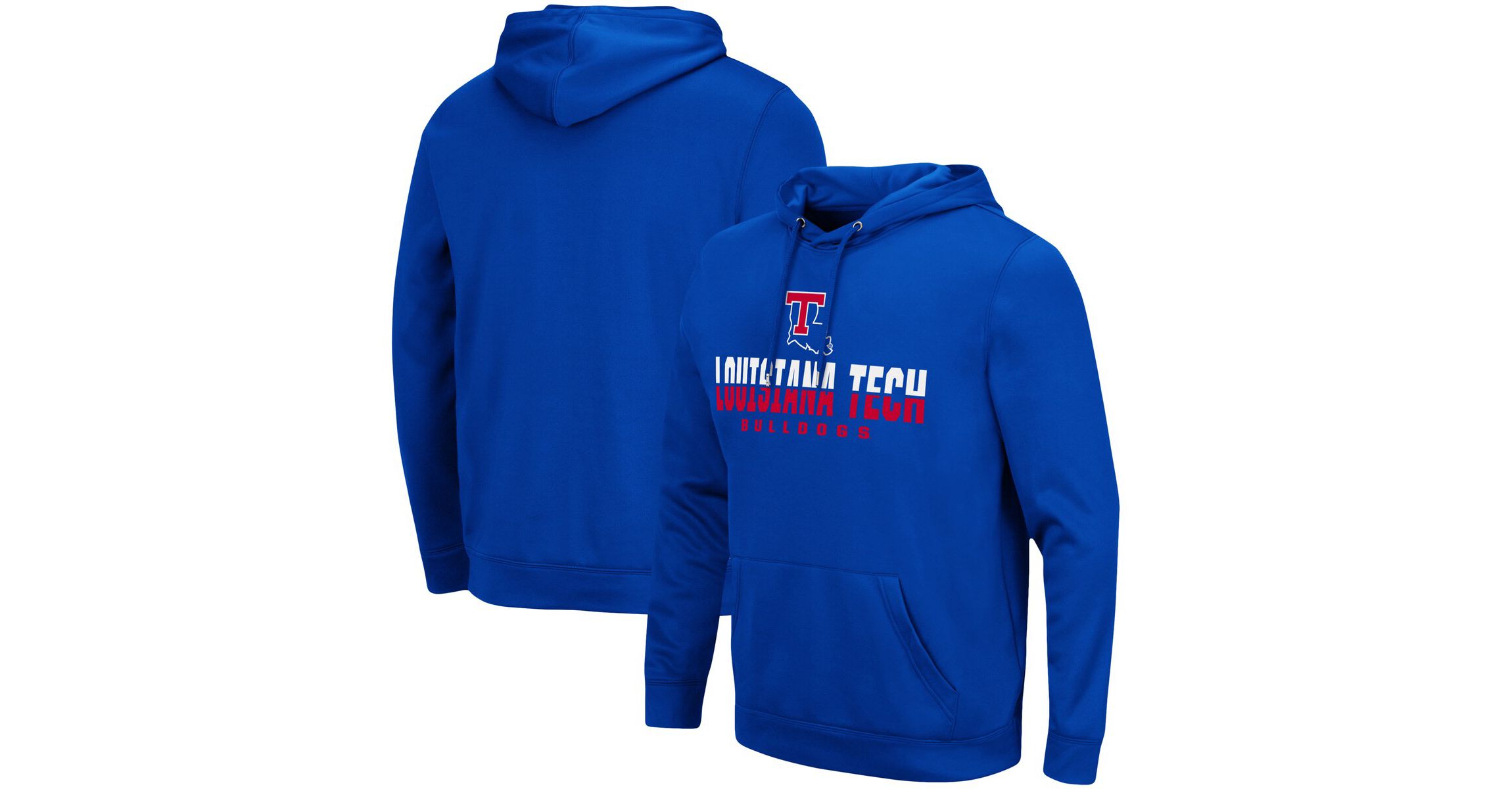 NCAA Louisiana Tech Bulldogs Lantern Pullover Hoodie