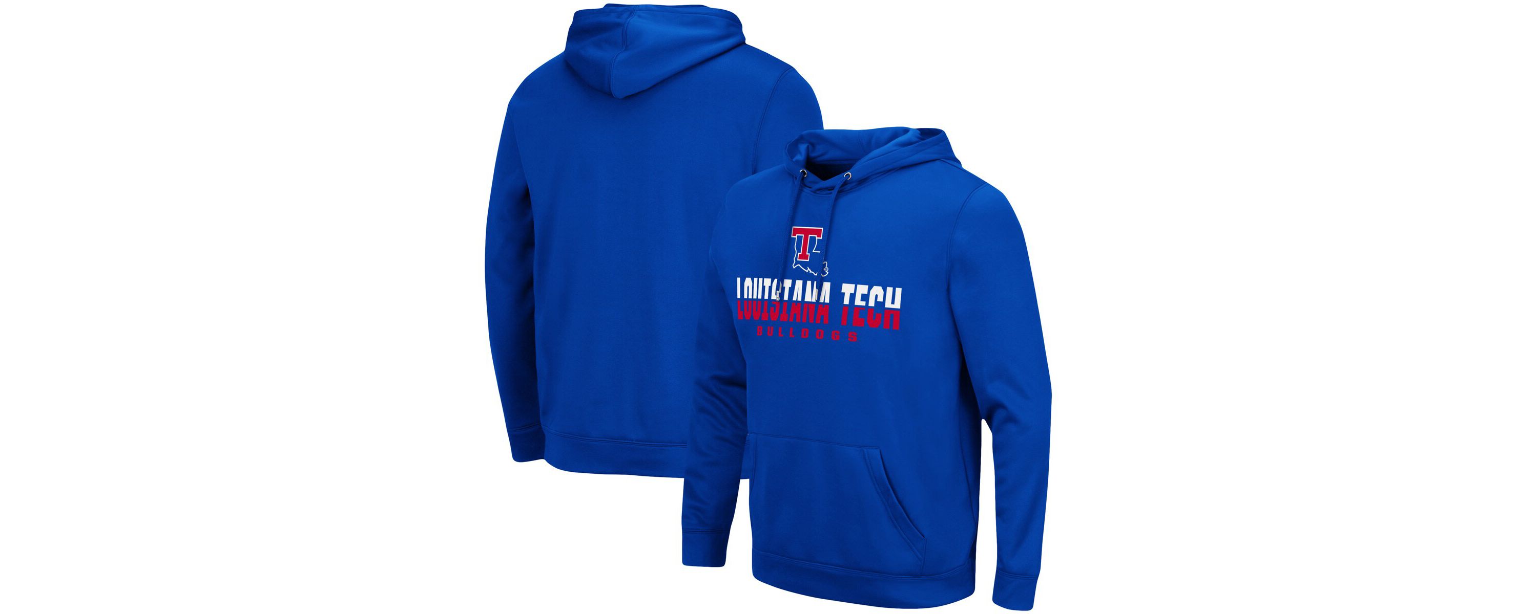 NCAA Louisiana Tech Bulldogs Lantern Pullover Hoodie