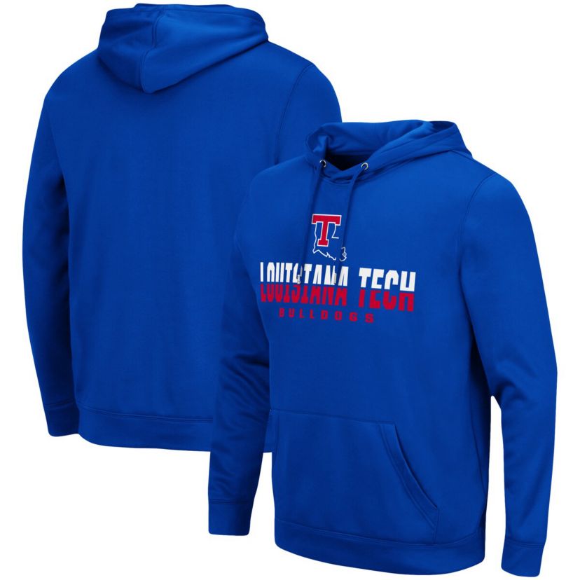 NCAA Louisiana Tech Bulldogs Lantern Pullover Hoodie