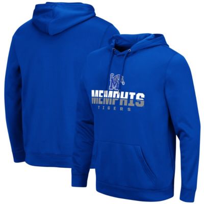 Colosseum Men's NCAA Memphis Tigers Lantern Pullover Hoodie, Large