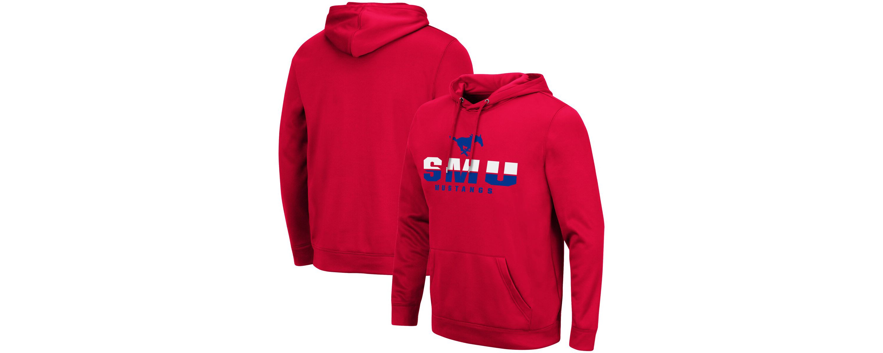 NCAA SMU Mustangs Lantern Pullover Hoodie