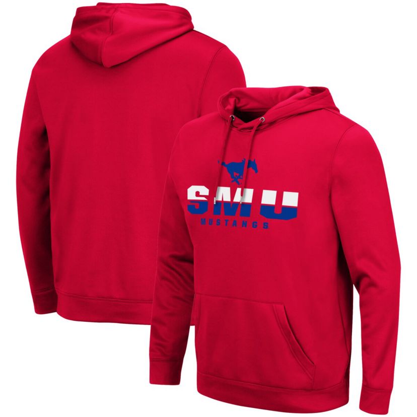 NCAA SMU Mustangs Lantern Pullover Hoodie
