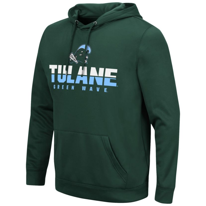 Tulane Green Wave NCAA Tulane Wave Lantern Pullover Hoodie