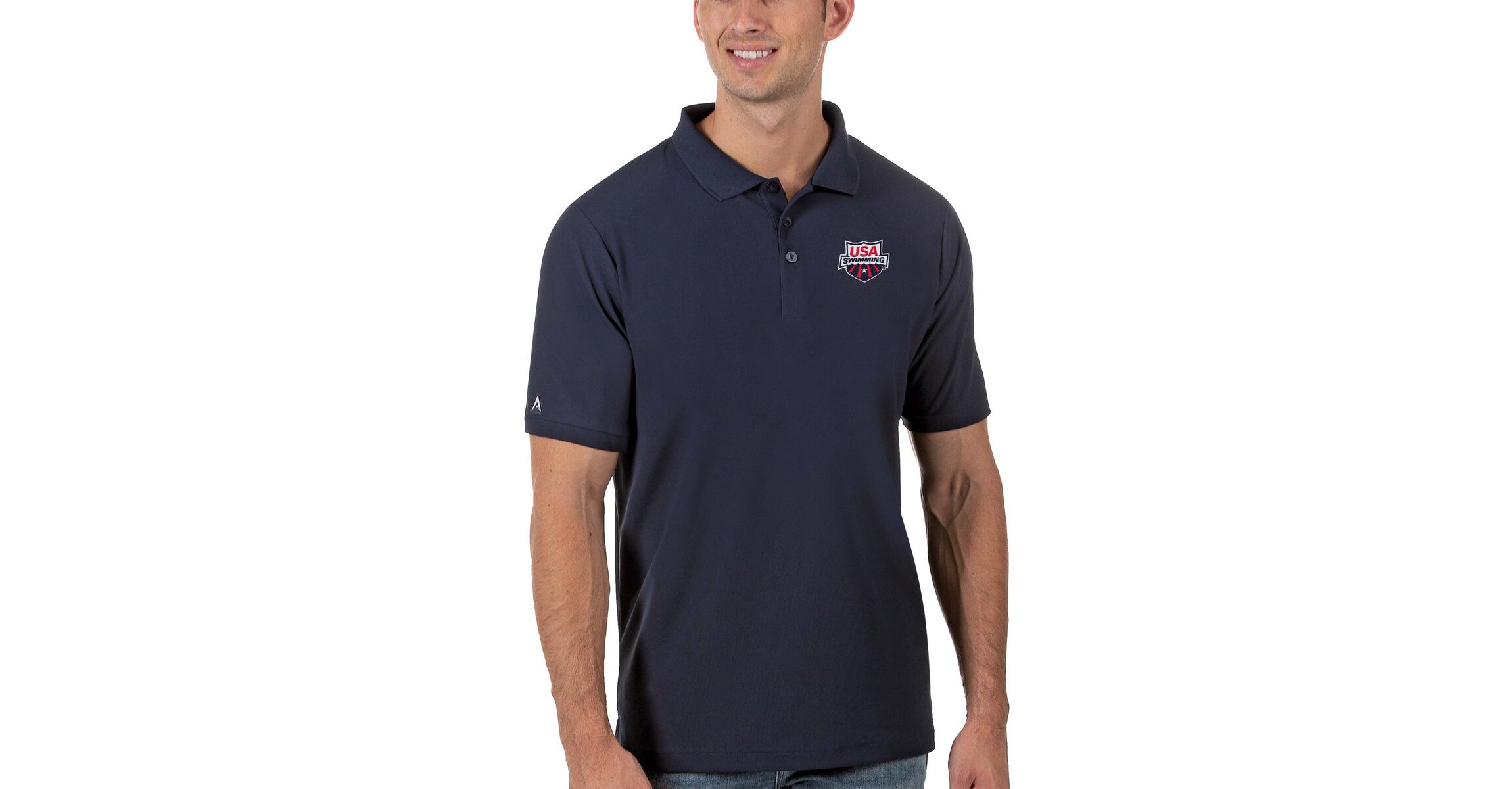 Olympics USA Swimming Legacy Pique Polo