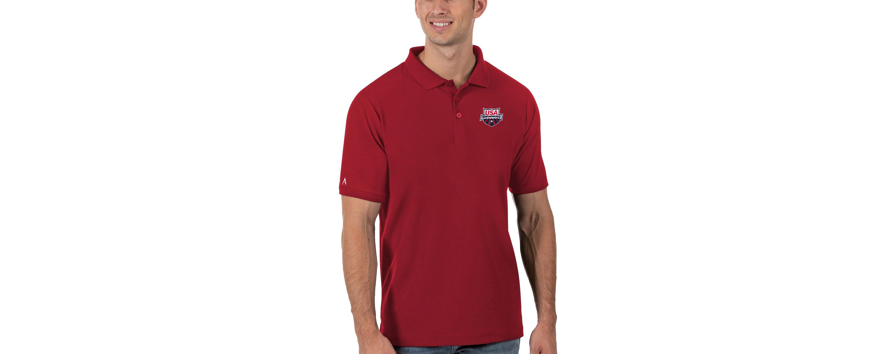 Olympics USA Swimming Legacy Pique Polo