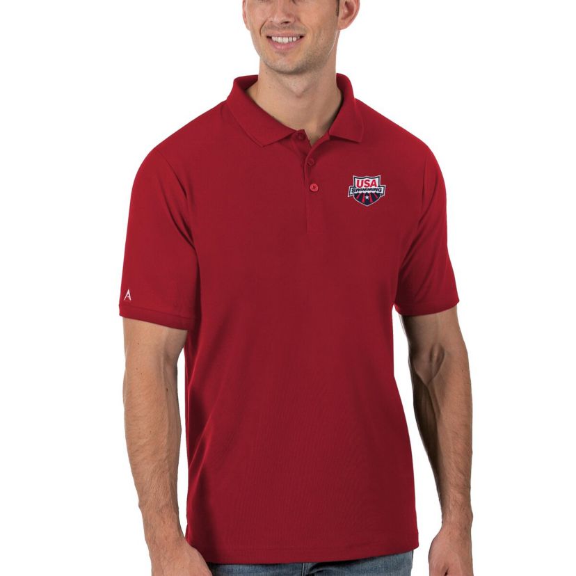 Olympics USA Swimming Legacy Pique Polo
