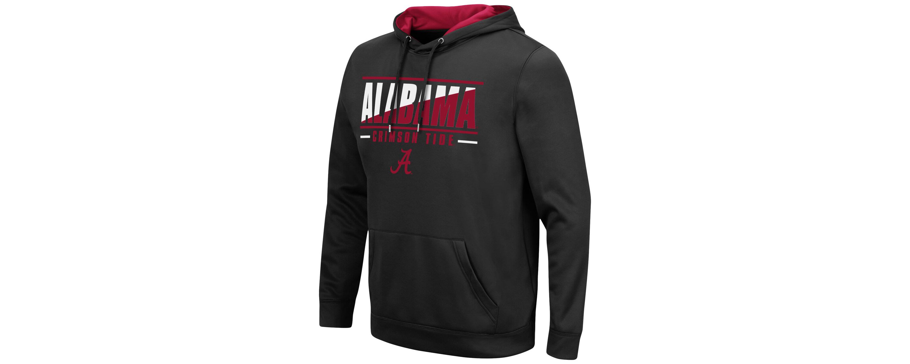 Alabama Crimson Tide NCAA Alabama Tide Slash Stack 2.0 Pullover Hoodie