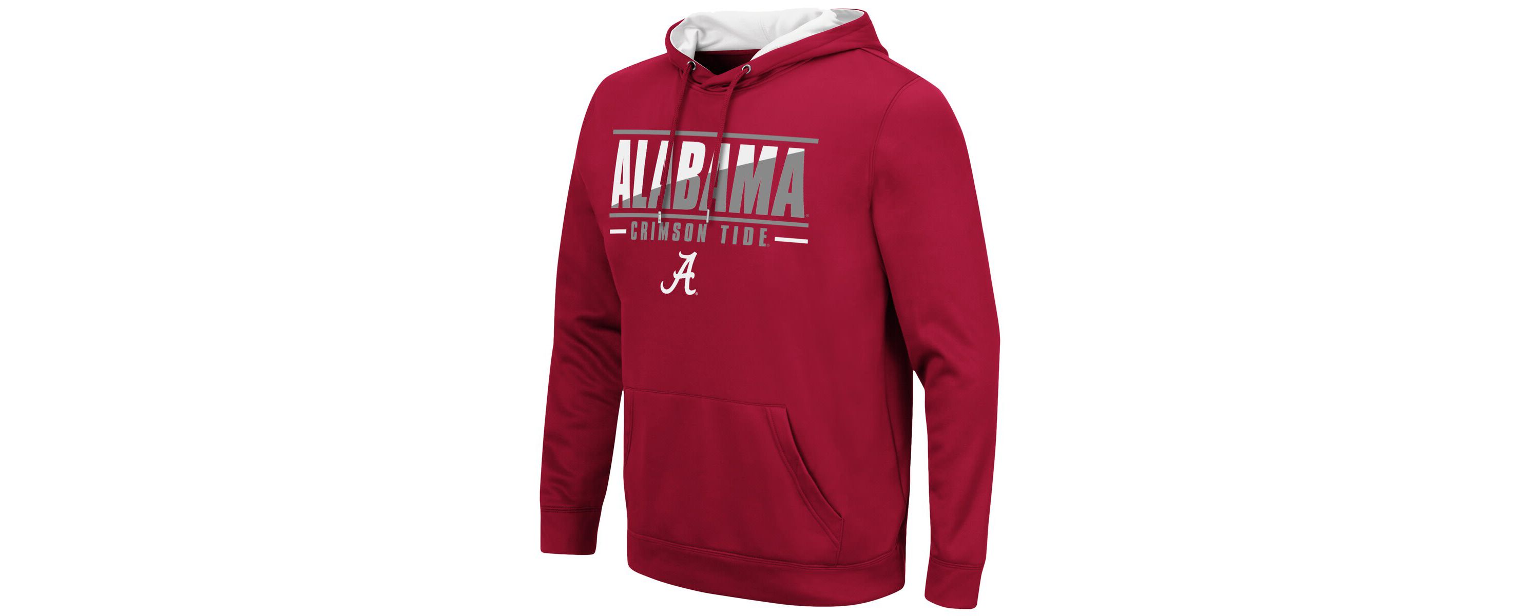 Alabama Crimson Tide NCAA Alabama Tide Slash Stack 2.0 Pullover Hoodie