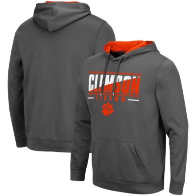 NCAA Clemson Tigers Slash Stack 2.0 Pullover Hoodie