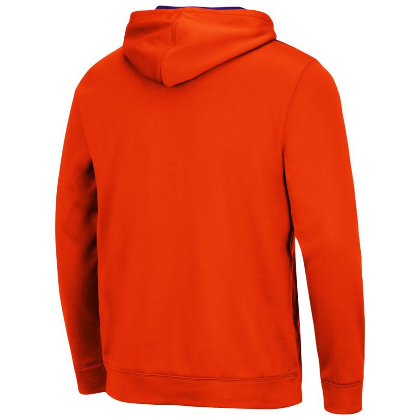 NCAA Clemson Tigers Slash Stack 2.0 Pullover Hoodie