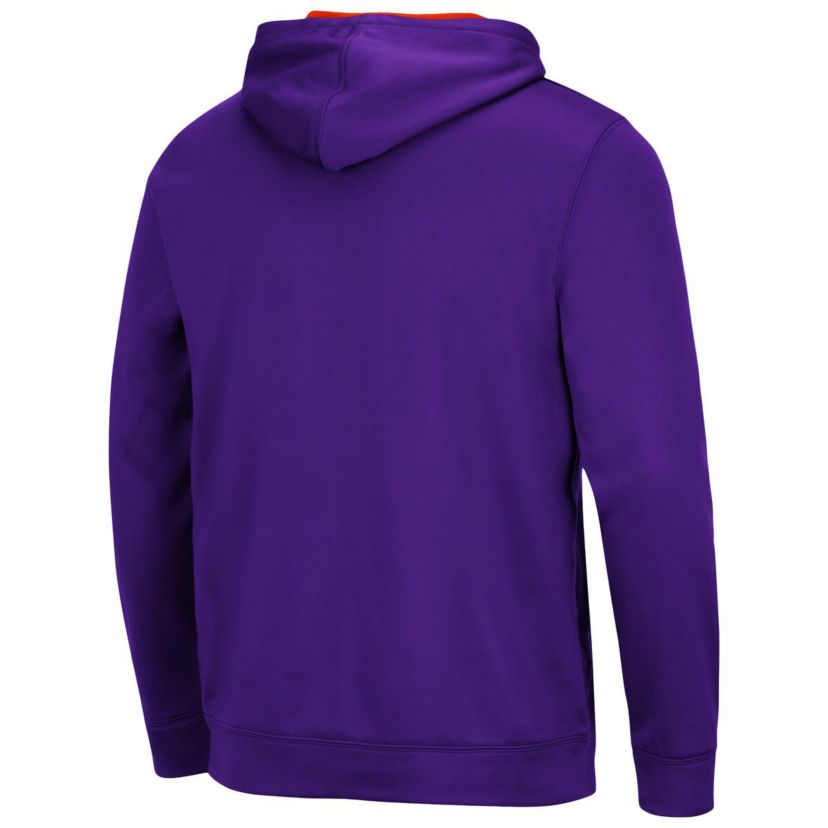 NCAA Clemson Tigers Slash Stack 2.0 Pullover Hoodie