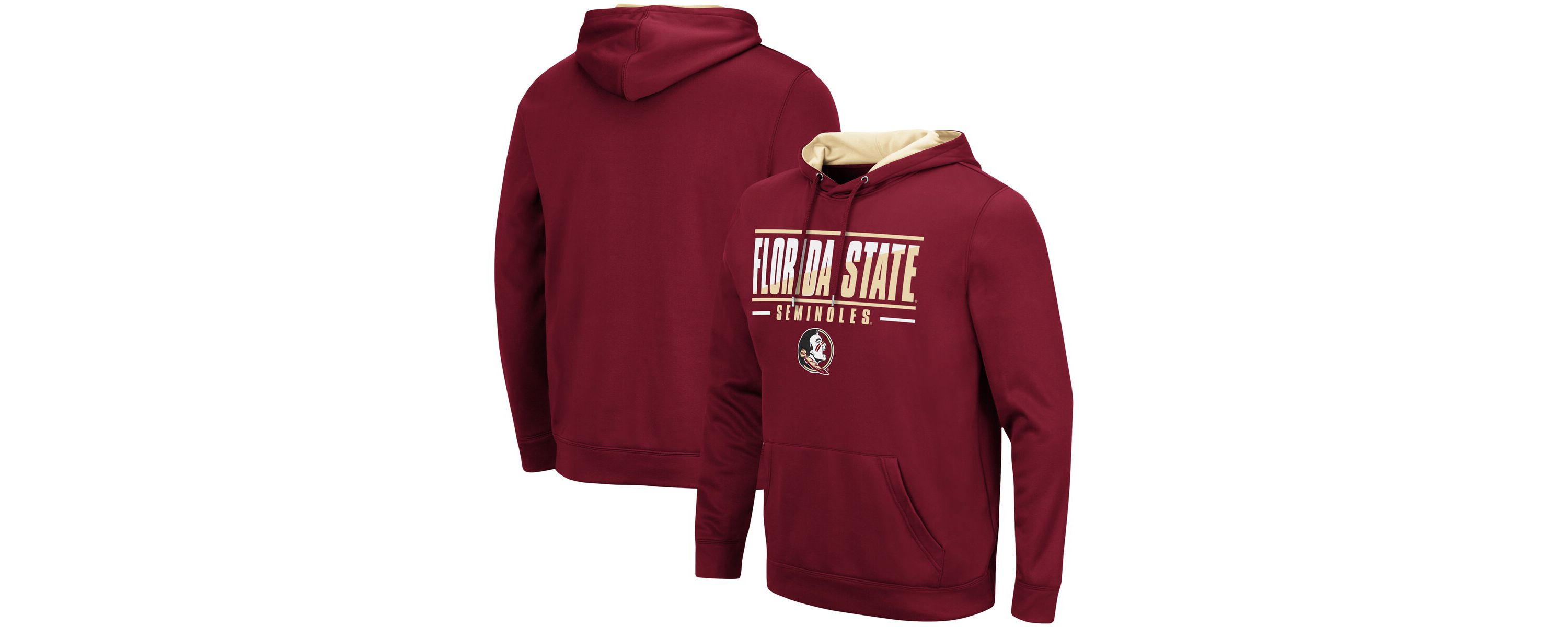 NCAA Florida State Seminoles Slash Stack 2.0 Pullover Hoodie