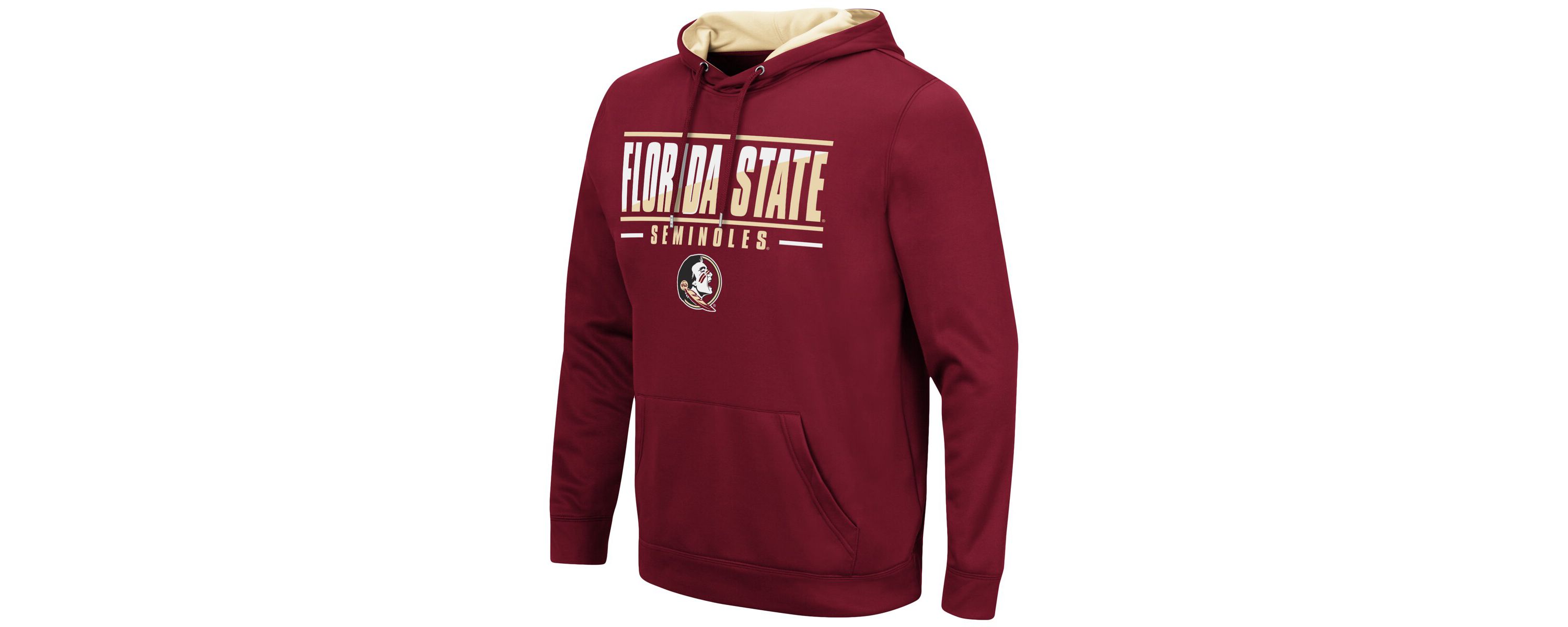 NCAA Florida State Seminoles Slash Stack 2.0 Pullover Hoodie