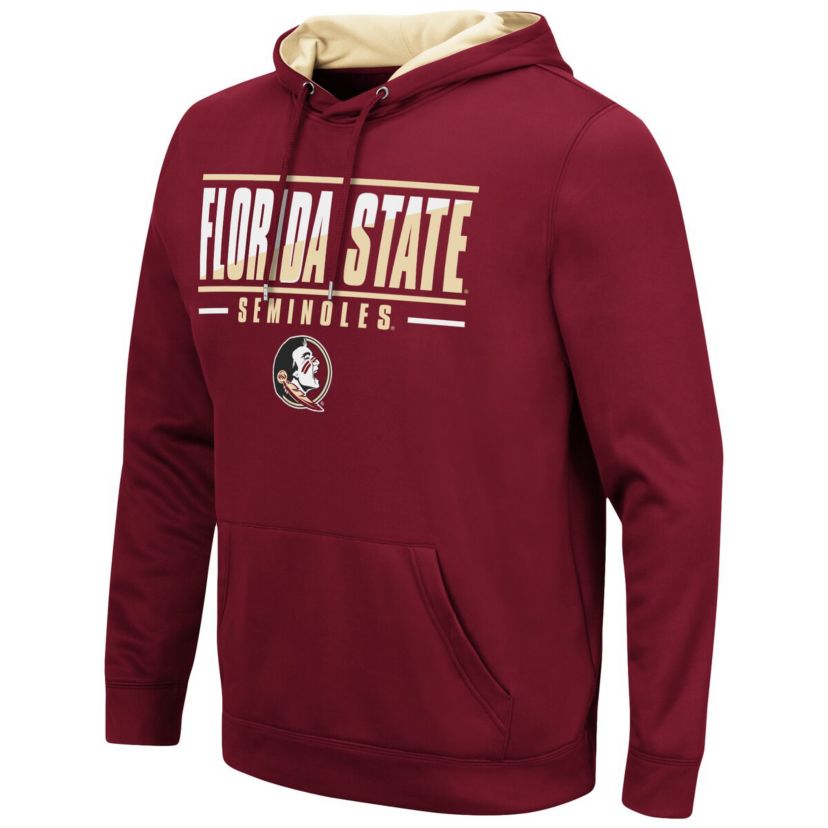 NCAA Florida State Seminoles Slash Stack 2.0 Pullover Hoodie