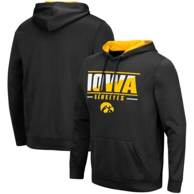 NCAA Iowa Hawkeyes Slash Stack 2.0 Pullover Hoodie