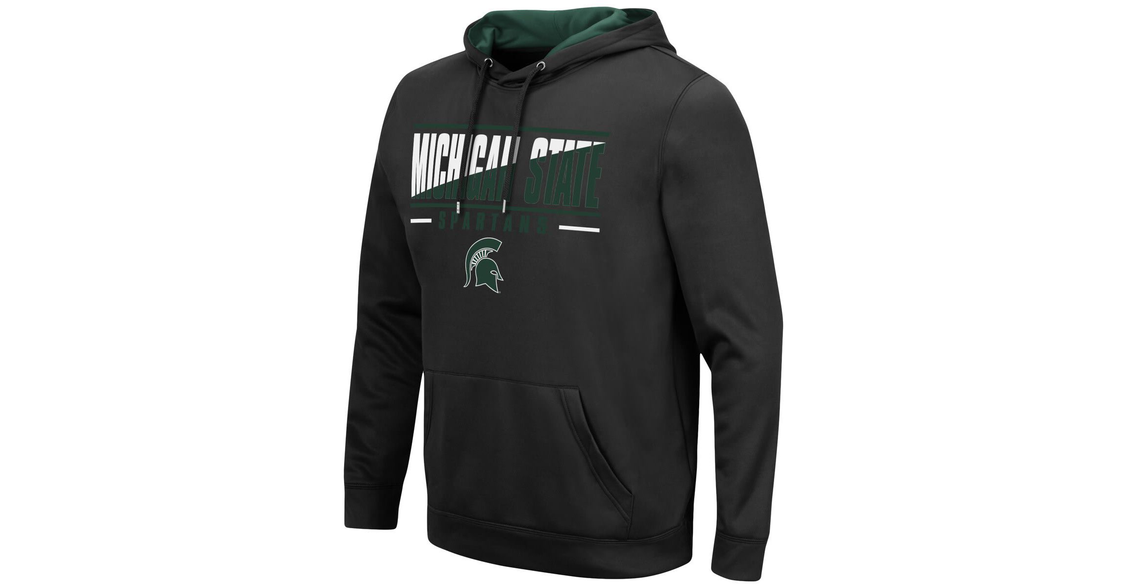 NCAA Michigan State Spartans Slash Stack 2.0 Pullover Hoodie