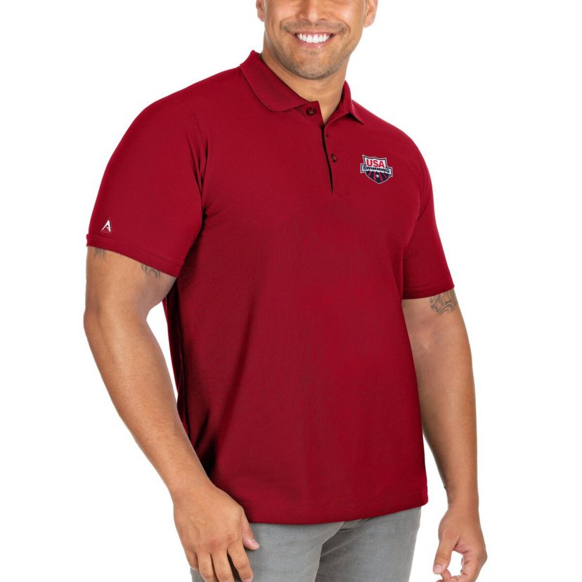 Olympics USA Swimming Big & Tall Legacy Pique Polo