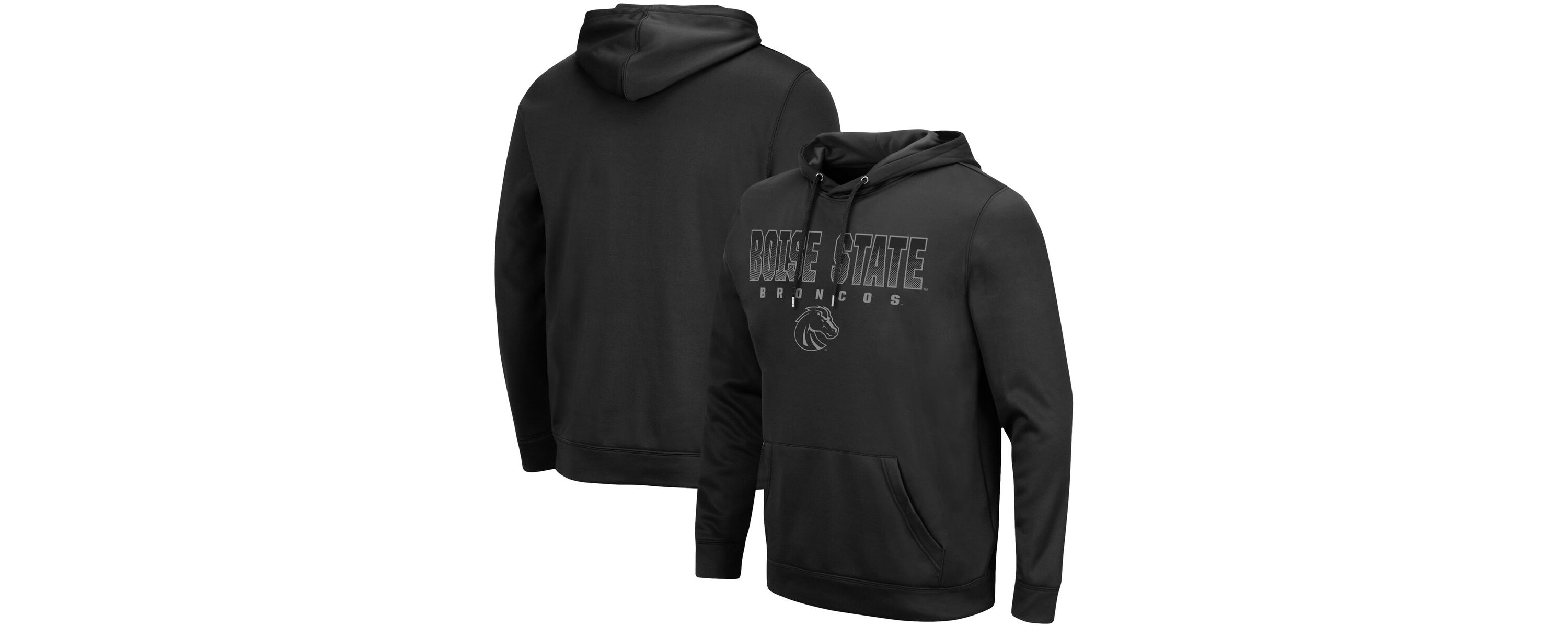NCAA Boise State Broncos Blackout 3.0 Pullover Hoodie