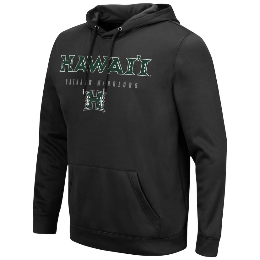 Hawaii Rainbow Warriors NCAA Hawaii Warriors Blackout 3.0 Pullover Hoodie