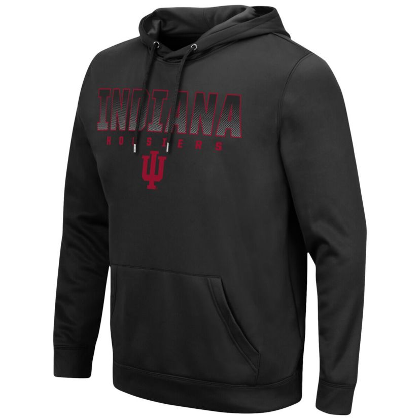 NCAA Indiana Hoosiers Blackout 3.0 Pullover Hoodie