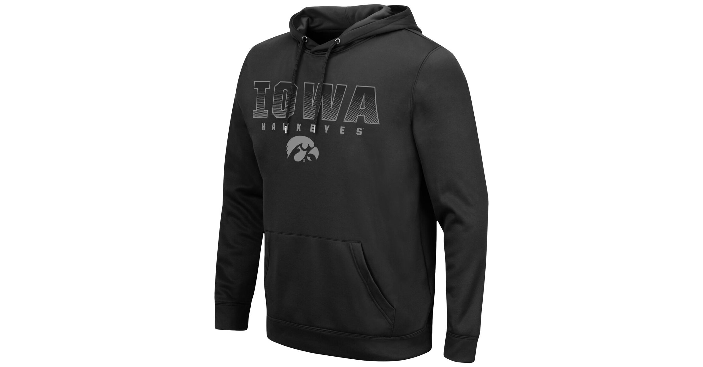 NCAA Iowa Hawkeyes Blackout 3.0 Pullover Hoodie
